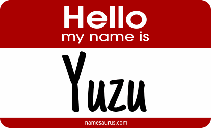 Hello my name is Yuzu png download