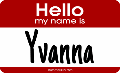 Hello my name is Yvanna png download