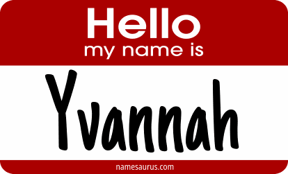 Hello my name is Yvannah png download