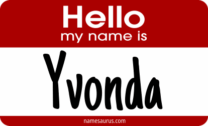 Hello my name is Yvonda png download