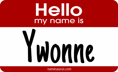 Hello my name is Ywonne png download