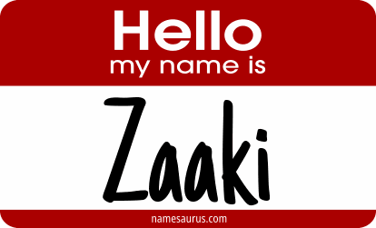 Hello my name is Zaaki png download