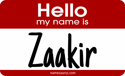 Hello my name is Zaakir png download