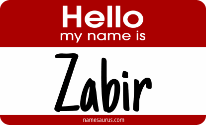 Hello my name is Zabir png download
