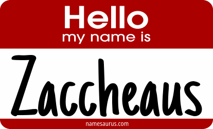 Hello my name is Zaccheaus png download