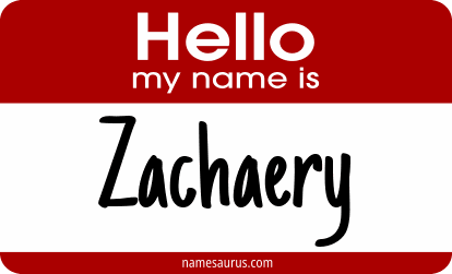 Hello my name is Zachaery png download