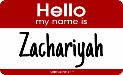 Hello my name is Zachariyah png download