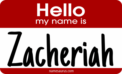 Hello my name is Zacheriah png download