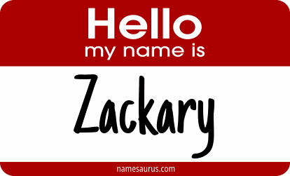 Hello my name is Zackary png download