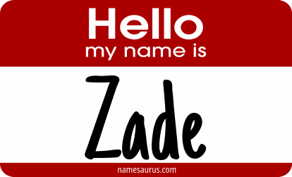 Hello my name is Zade png download