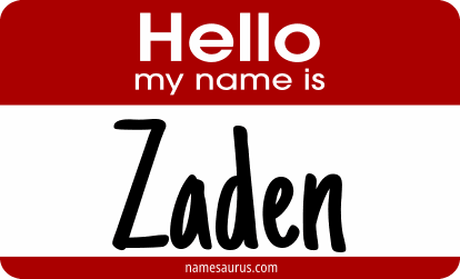 Hello my name is Zaden png download
