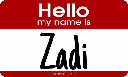 Hello my name is Zadi png download
