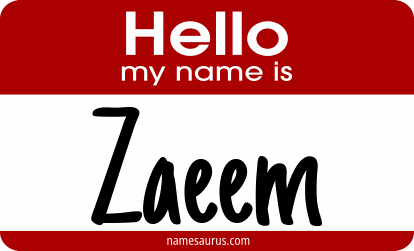 Hello my name is Zaeem png download
