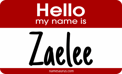 Hello my name is Zaelee png download