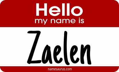 Hello my name is Zaelen png download
