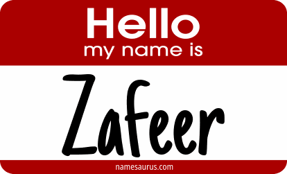 Hello my name is Zafeer png download