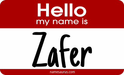 Hello my name is Zafer png download