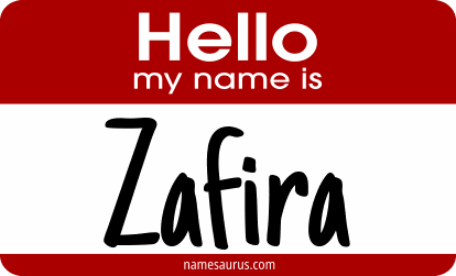 Hello my name is Zafira png download