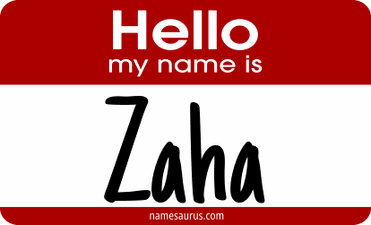 Hello my name is Zaha png download