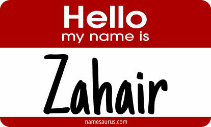 Hello my name is Zahair png download