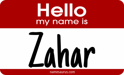 Hello my name is Zahar png download