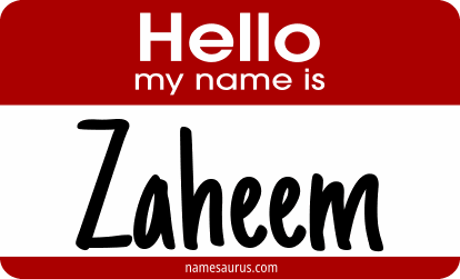 Hello my name is Zaheem png download