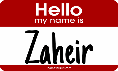 Hello my name is Zaheir png download