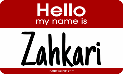 Hello my name is Zahkari png download