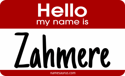 Hello my name is Zahmere png download