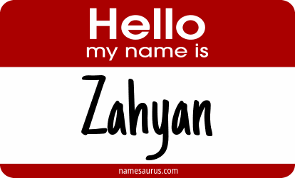 Hello my name is Zahyan png download