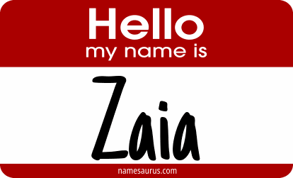 Hello my name is Zaia png download