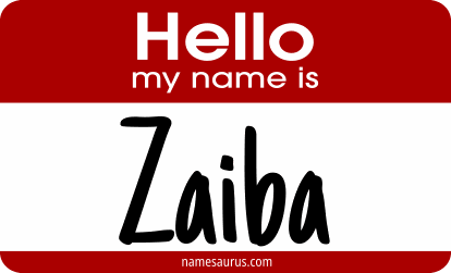 Hello my name is Zaiba png download
