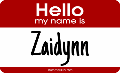 Hello my name is Zaidynn png download