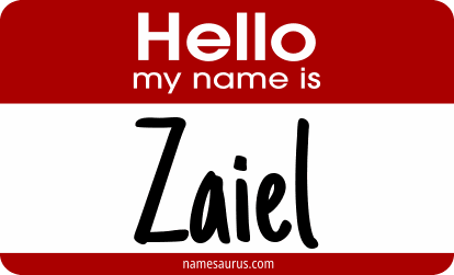 Hello my name is Zaiel png download