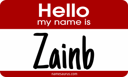 Hello my name is Zainb png download