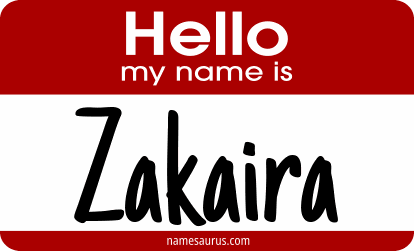 Hello my name is Zakaira png download