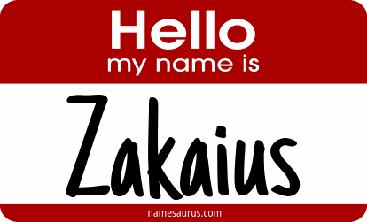 Hello my name is Zakaius png download