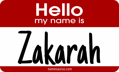 Hello my name is Zakarah png download