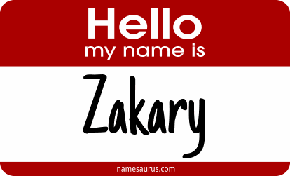 Hello my name is Zakary png download