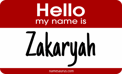 Hello my name is Zakaryah png download