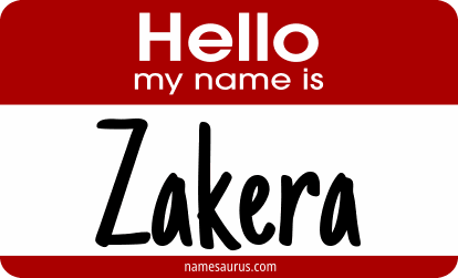 Hello my name is Zakera png download