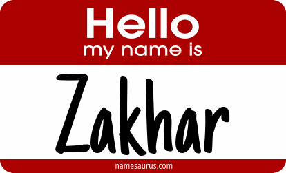 Hello my name is Zakhar png download
