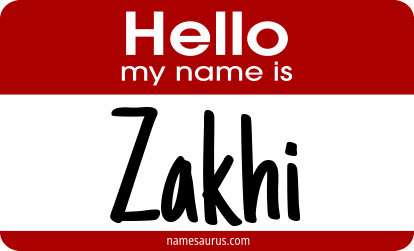 Hello my name is Zakhi png download