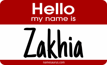 Hello my name is Zakhia png download