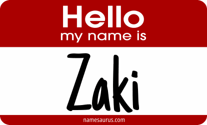 Hello my name is Zaki png download