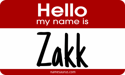 Hello my name is Zakk png download