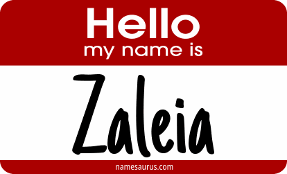 Hello my name is Zaleia png download