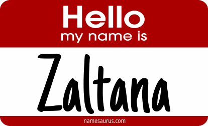 Hello my name is Zaltana png download