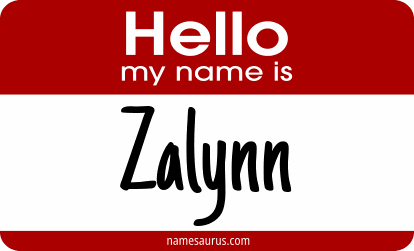 Hello my name is Zalynn png download