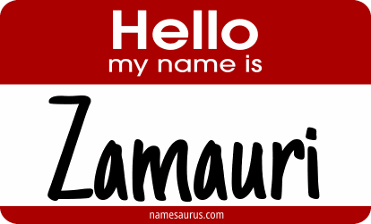 Hello my name is Zamauri png download